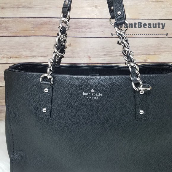 Kate Spade Andee Cobble Hill Black Shoulder Tote - Picture 5 of 16